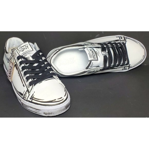 Pony Custom TopStar "Comic Style Design" Size Men 8.5 Women 10.5 New  410430 14W - Picture 9 of 12